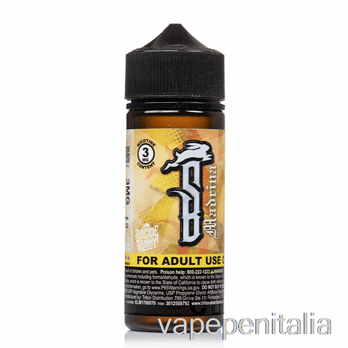 Penna Vape Madrina - Coniglietto Suicida - 120ml 3mg